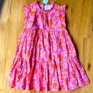 Crewcuts girls dress flutter sleeve size 8 NWT
